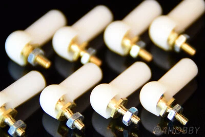 8x Kugelgelenk 17 x 2mm M2-M3 Kugelkopf Spurstange Lenkkopf Modellbau RC Trial - Bild 1 von 3