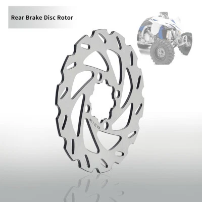 Rear Brake Disc Rotor For Yamaha Raptor 700 700R YFM700R YFZ450 YFZ450R 06-25 - Image 1 of 4