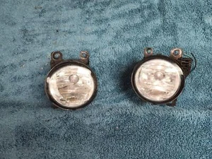 2011 - 2017 FIAT 500 LEFT DRIVER & RIGHT PASSENGER FOG LIGHT LAMP SET OEM 11-17 - Picture 1 of 2