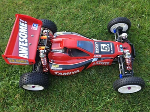 Tamiya Astute reproduction body wing and undertray set lexan - Picture 1 of 3