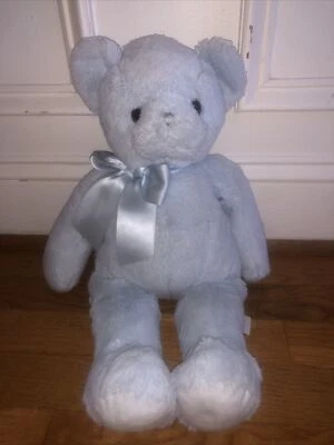 Juguete de peluche suave Bearington Baby Collection azul Huggie Bear 18" animal de peluche Foto 1 de 4