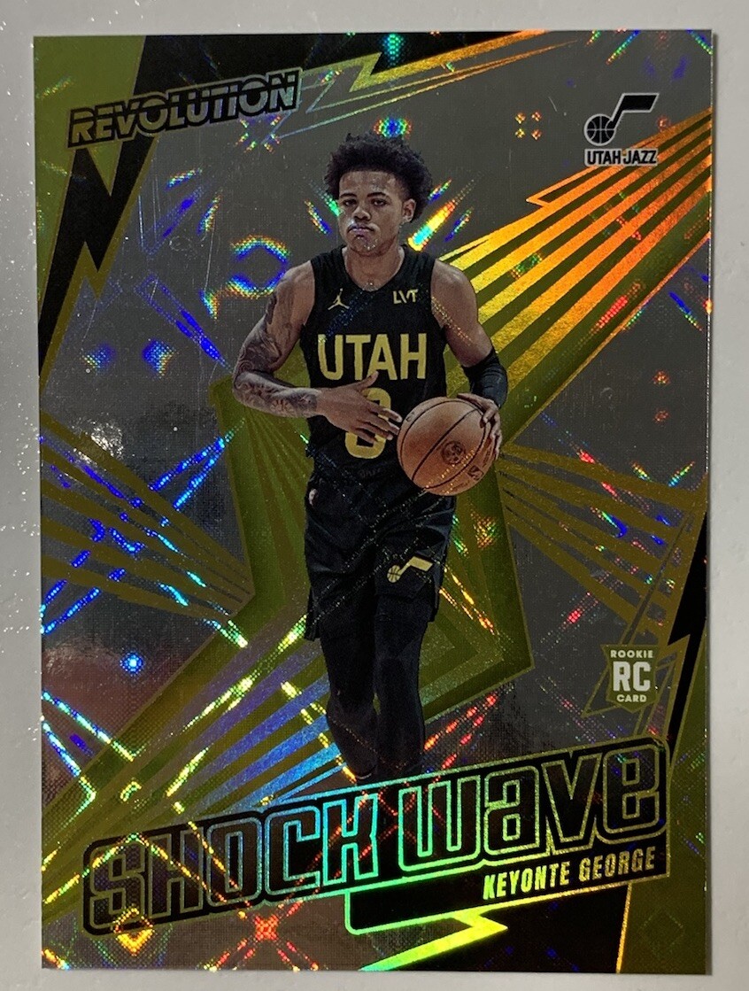 2023-24 PANINI REVOLUTION NBA, KEYONTE GEORGE RC SHOCKWAVE GALACTIC RATE SSP