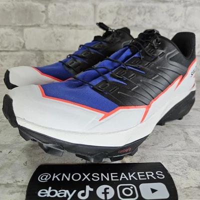 Zapato de Trail Running Salomon Thundercross Surf The Web Negro Para Hombre Talla 9.5 Foto 1 de 4