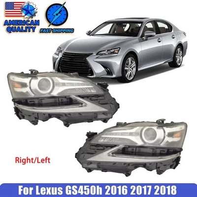 Faros LED laterales derecho pasajero para Lexus GS450h 2016 2017 2018 Foto 1 de 4