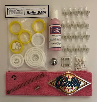 1982 Bally BMX Pinball Machine Maintenance Tune Up Kit - Image 1 of 3