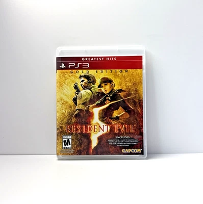 Resident Evil 5: Gold Edition Sony PlayStation 3 Mint CIB Refurbished & Tested - Image 1 of 4