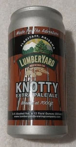Lumberyard Brewing Co. KNOTTY EXTRA PALE ALE Beer Tap Handle Rare Beer Tap HTF - Picture 1 of 5
