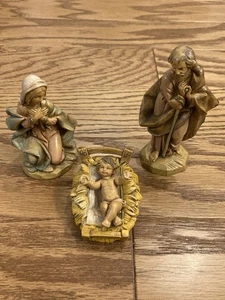 Fontanini Jesus Mary & Joseph Heirloom Nativity 5" Collection Figurines Roman - Picture 1 of 15