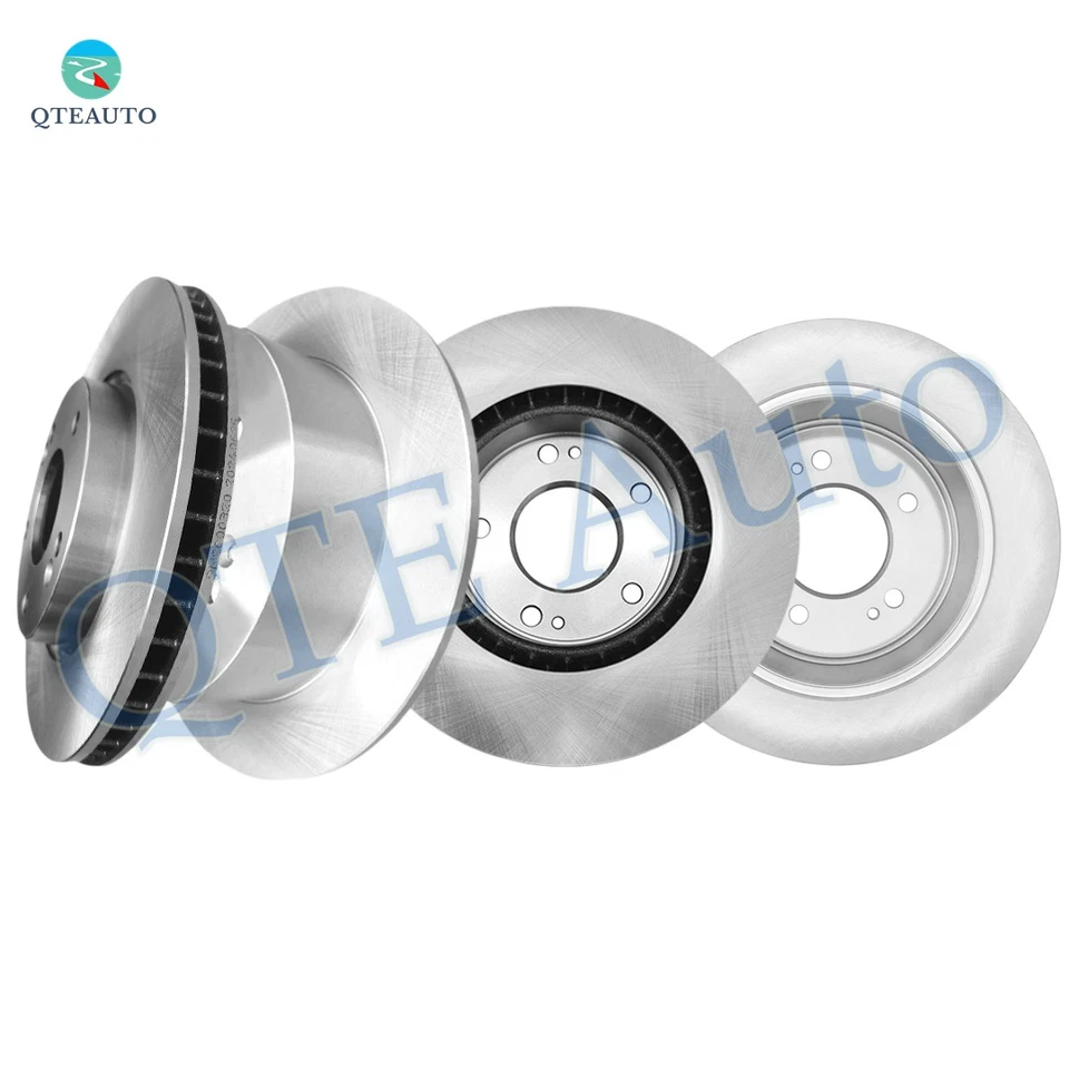 Juego de 4 rotores de disco de freno delanteros 280 mm-traseros 262 mm para KIA Soul 2010 2011 Foto 1 de 4