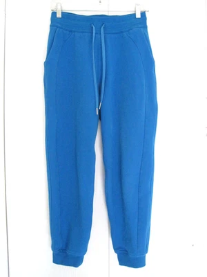 Pantalones deportivos LULULEMON buceo tiro alto 7/8 bolsillos para correr junto a la piscina azul para mujer 4 Foto 1 de 4