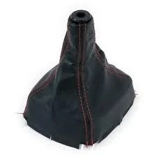 Genuine MITSUBISHI OEM Lancer Evolution VI CP9A Red Stitched Shift Boot MR550130 - Image 1 of 3