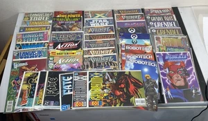 Mixed Lot Of 42 Marvel, And Dc Comic Books Prime, Star Wars, Superman Action & - Picture 1 of 24