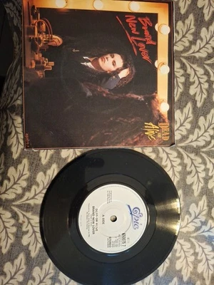DEAD OR ALIVE "BRAND NEW LOVER" 45 RPM VINYL SINGLE 1986 VG+ - Image 1 of 2