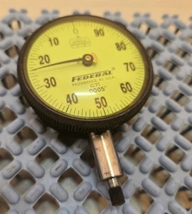 Mahr Federal C71 Messuhr Full Jeweled .0005 - Bild 1 von 2