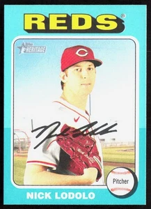 2024 Topps Heritage High Number NICK LODOLO Aqua Border Card #707 - Picture 1 of 1