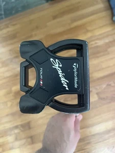 TaylorMade RH Spider Tour Putter (Black #3 Small Slant w/ SupStroke Grip) -no HC - Picture 1 of 7