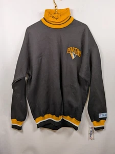 Vintage 80er The Game Pittsburgh Penguins NHL Rollkragen Sweatshirt Neu mit Etikett Größe XL - Bild 1 von 12