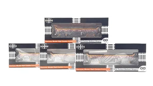 DAPOL/KERNOW 00 GAUGE - SB006 - 4 X ASSORTED EWS YCV TURBOT BOGIE BALLAST WAGONS - Picture 1 of 2