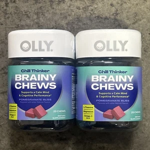 2 OLLY ~ CHILL THINKER ~ APOYA UNA MENTE TRANQUILA Y RENDIMIENTO COGNITIVO MASTICABLES - Imagen 1 de 4
