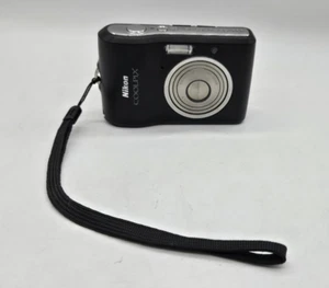 NICHT FUNKTIONSFÄHIG/FÜR TEILE Nikon Coolpix L16 schwarz silber Digitalkamera 7,1 MP - Bild 1 von 12