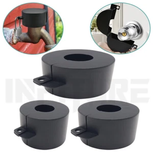 Outdoor Faucet Lock Cover Outdoor Garden Valve Padlock Protection Home Improve - Imagen 1 de 9