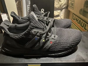 adidas ultraboost black hearts good condition size 13 Used Check Pics - Picture 1 of 9