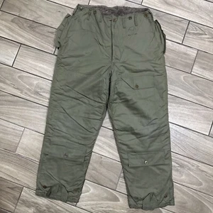 Vintage US Army Pants Medium WWII Air Force Cold Weather Type A-10 Lined Flight - Picture 1 of 10