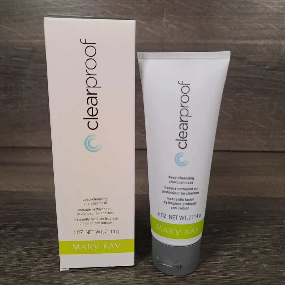 MARY KAY CLEARPROOF DEEP CLEANSING CHARCOAL MASK 094148 FULL SIZE 4 OZ - Image 1 of 4