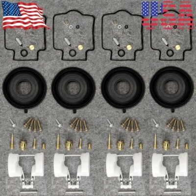 For Yamaha YZF600 R 1997-2007 YZF600R Carburetor Repair Kit Carb Float Diaphragm Foto 1 de 4
