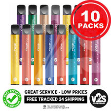 VUSE GO 700 DISPOSABLE VAPE BAR x 10 PACK 10mg 20mg FREE TRACKED 24 SHIPPING