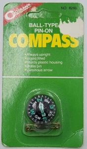 Coghlan'S Ball-Type Pin-On Compass - Picture 1 of 3