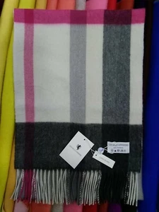 100% Pure Cashmere Scarf | The House of Cashmere | Flisk Pink | Soft & Warm - Picture 1 of 4