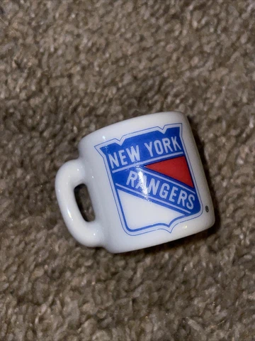 New York Rangers MINI PORCELAIN MUG CUP Cover