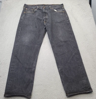 Levi's 501 Jeans Mens Size 40/32 Multi Denim Low Rise Straight Fit Single Stitch - Image 1 of 4