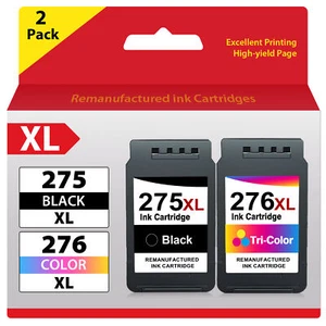 Cartucho de tinta compatible PG-275XL CL-276XL para Canon Pixma TS3520 TR4700 TR4722 - Imagen 1 de 10