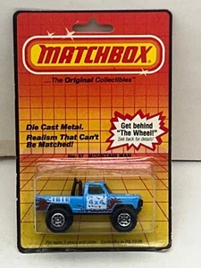1983 MATCHBOX SUPERFAST #57 4X4 MOUNTAIN MAN PICKUP NEW ON CARD - Picture 1 of 4