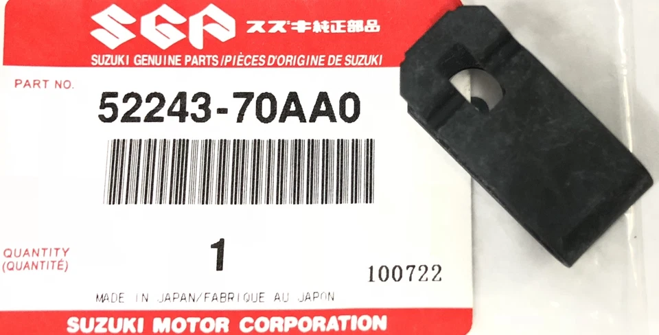 Sujeción de resorte de freno original OEM; 1986-1995 SUZUKI SAMURAI 52243-70AA0 Foto 1 de 1