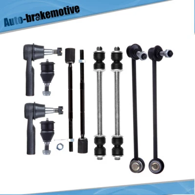 (10) Rótulas inferiores delanteras barra estabilizadora extremo de varilla de amarre para Ford Taurus 1996-2006 2007 Foto 1 de 4