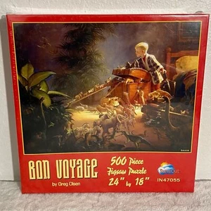 New Sealed Puzzle Bon Voyage by Greg Olsen 500 Piece 24” x 18” - Picture 1 of 3