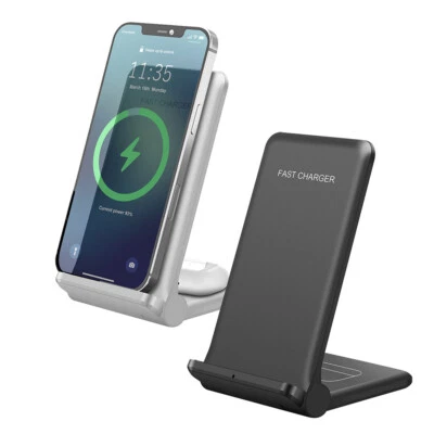 2In1 25W Wireless Charger Fast Charging Stand For Apple iPhone 13 Pro 12 Xs 8 - Image 1 of 4