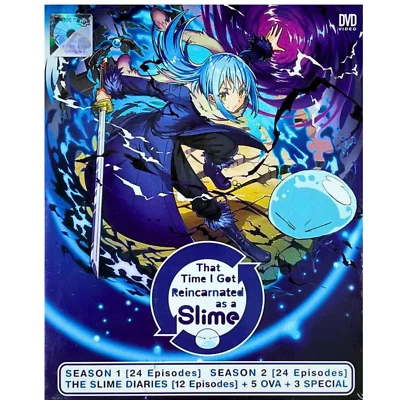 DVD That Time I Got Reincarnated As A Slime Season 1&2 + Diaries + 5 OVA + 3 SP - Image 1 of 4