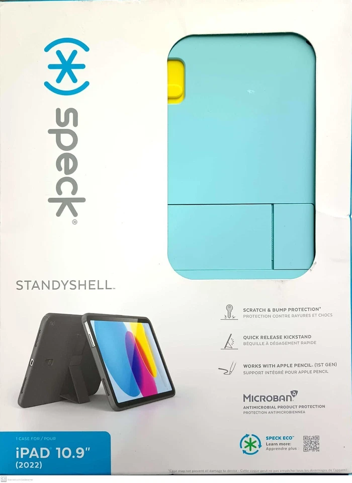 Speck Standyshell Case for Apple iPad 10.9" 10th Gen 2022 TEAL