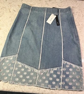J Brand Denim Skirt, size W30, NWT $228.00 Jean Skirt Jeans - Picture 1 of 8