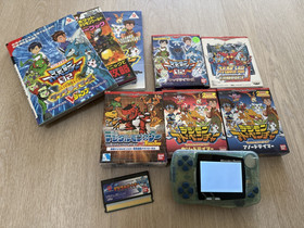 WonderSwan Clear Blue Backlit Digimon Special Edition with Games&Guidebooks ws