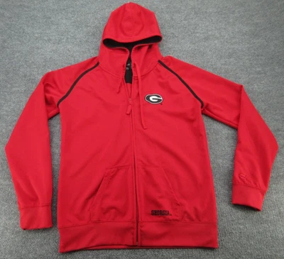 Georgia Bulldogs Jacket Mens XL NCAA Football Full Zip Hoodie Sweatshirt UGA - Image 1 of 4