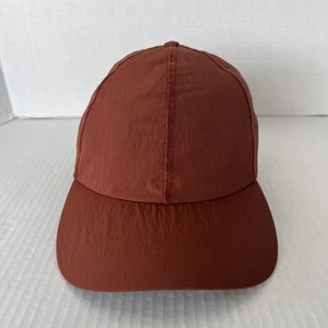 Lululemon Baller Hat Soft Women's One Size Orange Rust Baseball Yoga Cap Workout - Picture 1 of 17