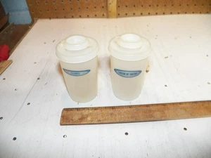 Vintage Pair of TUPPERWARE #102-20 Spice Shakers w/ Lids - Picture 1 of 5