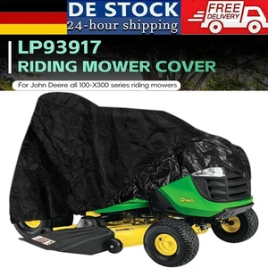 LP93917 Standard Riding Lawn Mower Cover For John Deere 100-X300 Series Tractors - Bild 1 von 17