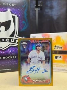 2024 Topps Chrome - Rookie Autographs Spencer Horwitz #RA-SH Gold /50  - Picture 1 of 2