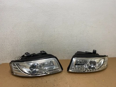 Juego faros LED cromados izquierda + derecha audi a4 2000 a 2004 p1022 dg Foto 1 de 4